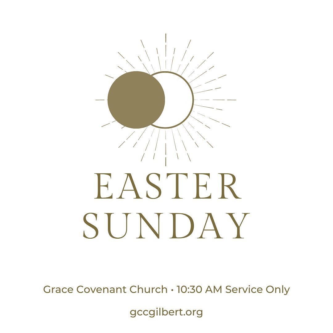 Join us this Easter Sunday as we worship our risen Lord and Savior Jesus Christ! 

We will be having a potluck style brunch at 9am and the worship service begins at 10:30. 

There will be no Sunday school or PM service that Sunday. 

&ldquo;Why do yo