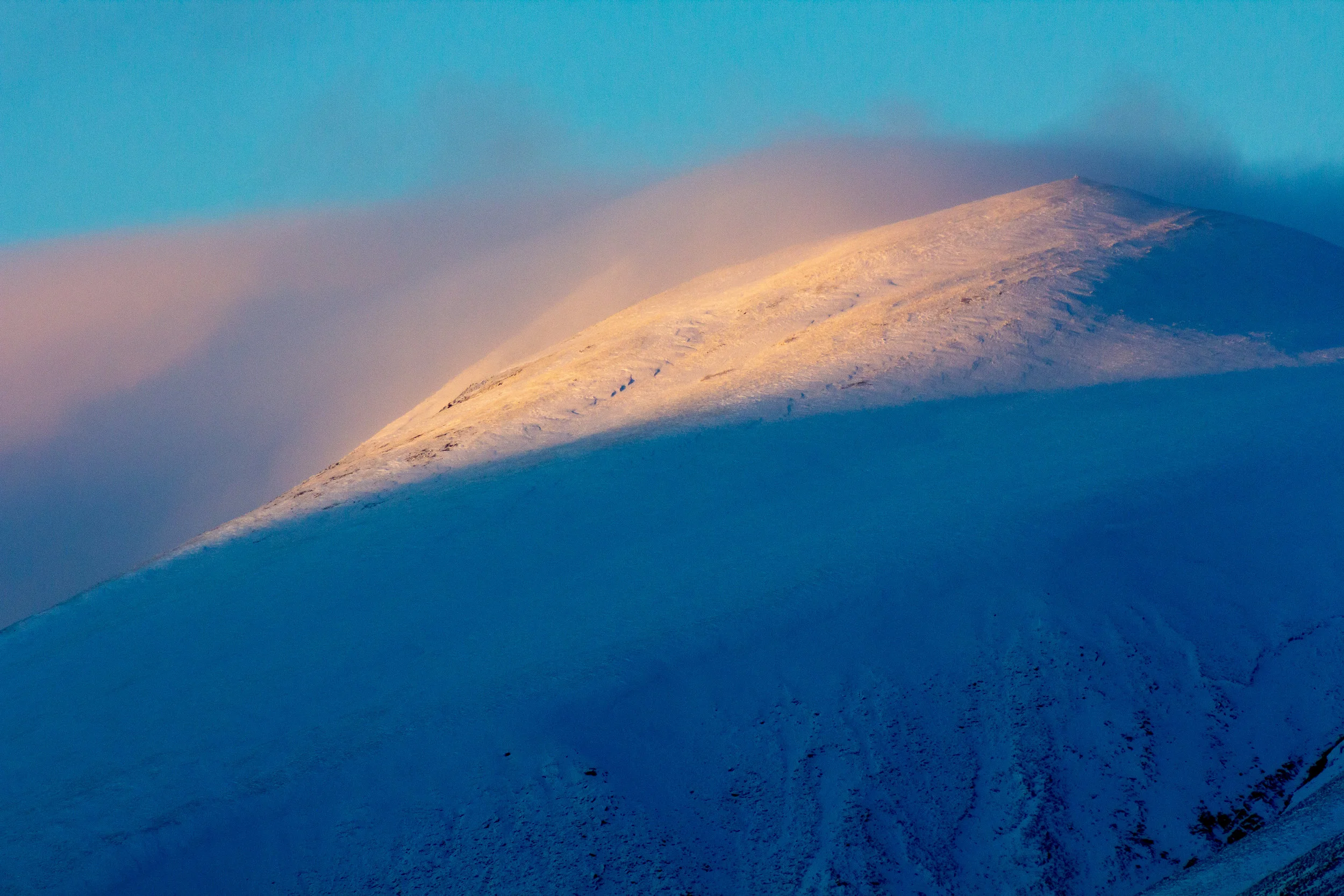 Sunset on Skiddaw