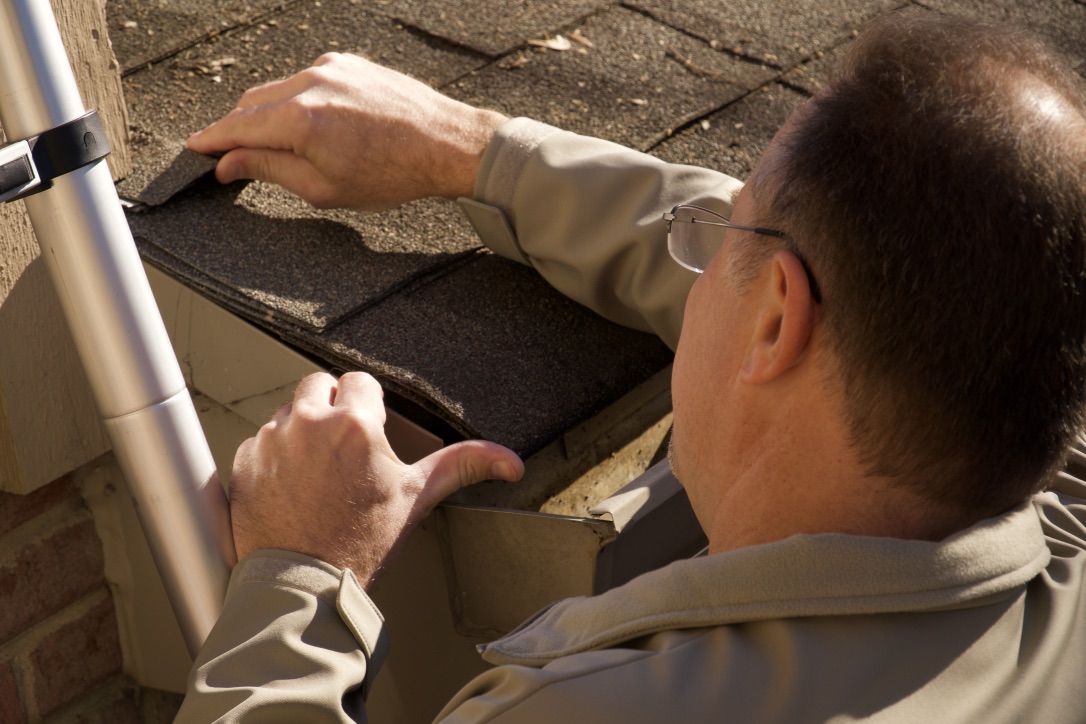 As long as it is safe to do so, I try to get up on the roof. I search for any possible leaks, hail damage, or other damages, and identify any areas that I think may present future issues.