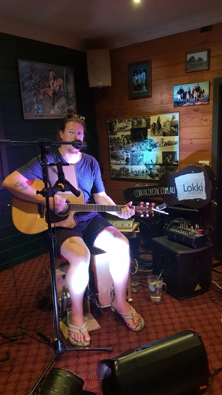 Playing the Hunt Club Merrijig