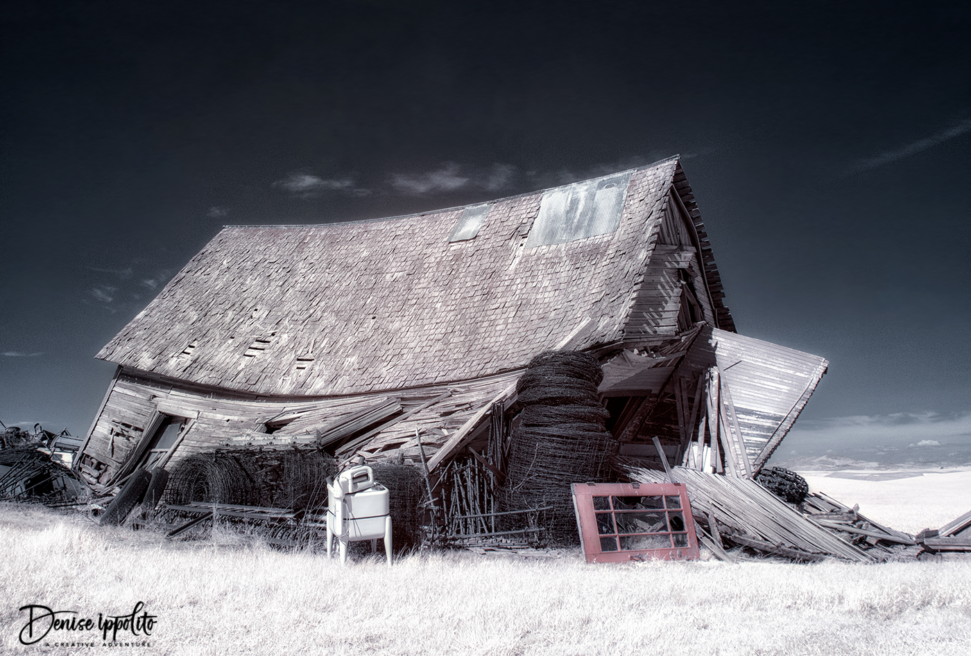 Old Schoolhouse, infrared