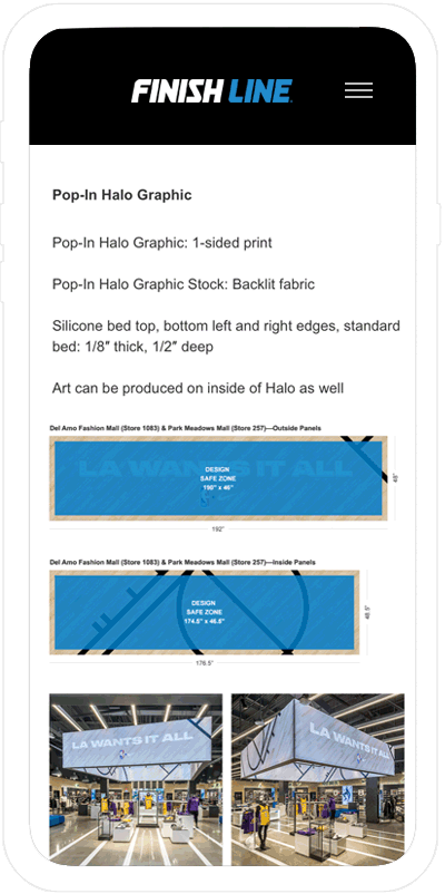 Standards are critical for the entire organization to execute the brand's mechanics and maintain consistency. Designing an accessible experience to view these was key to adoption and success.