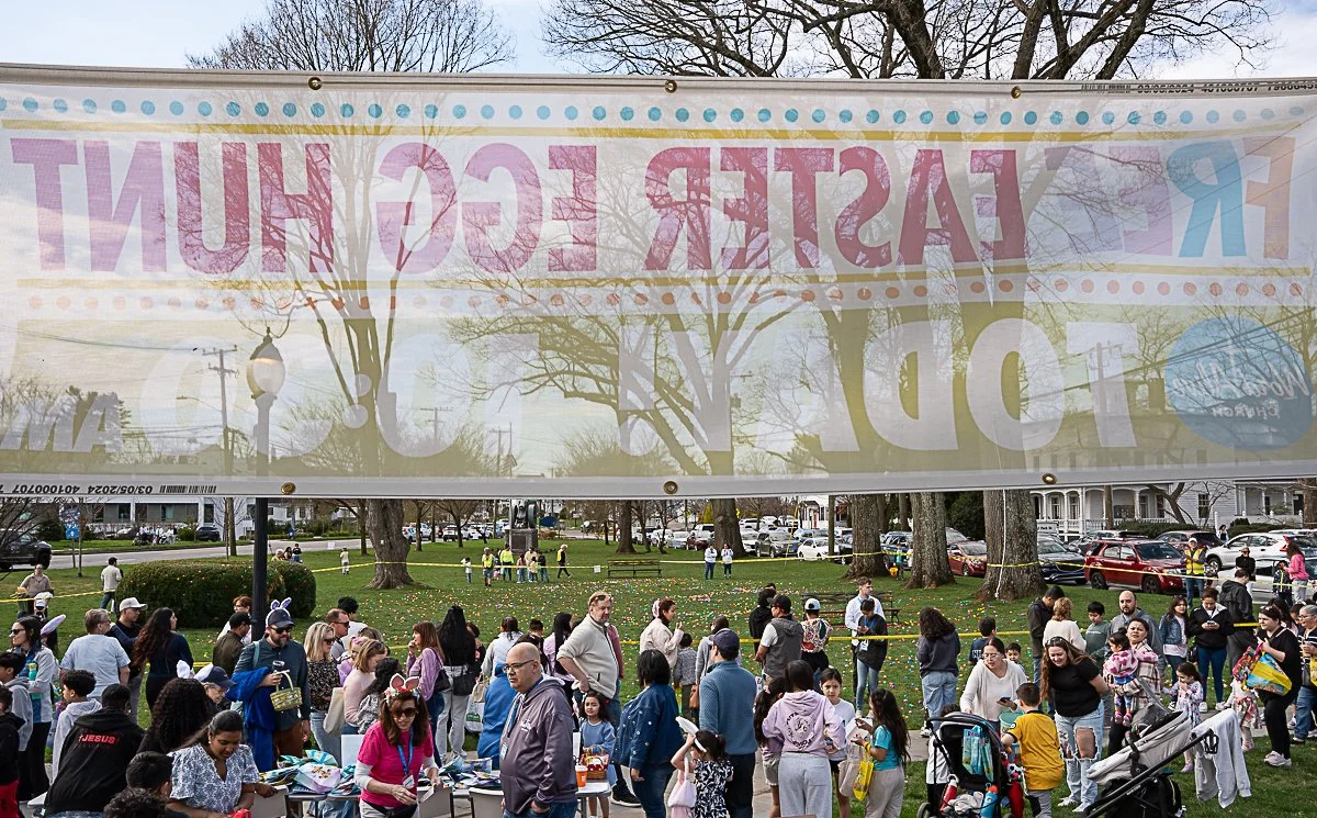 Easter Egg Hunt on the Green, Norwalk CT