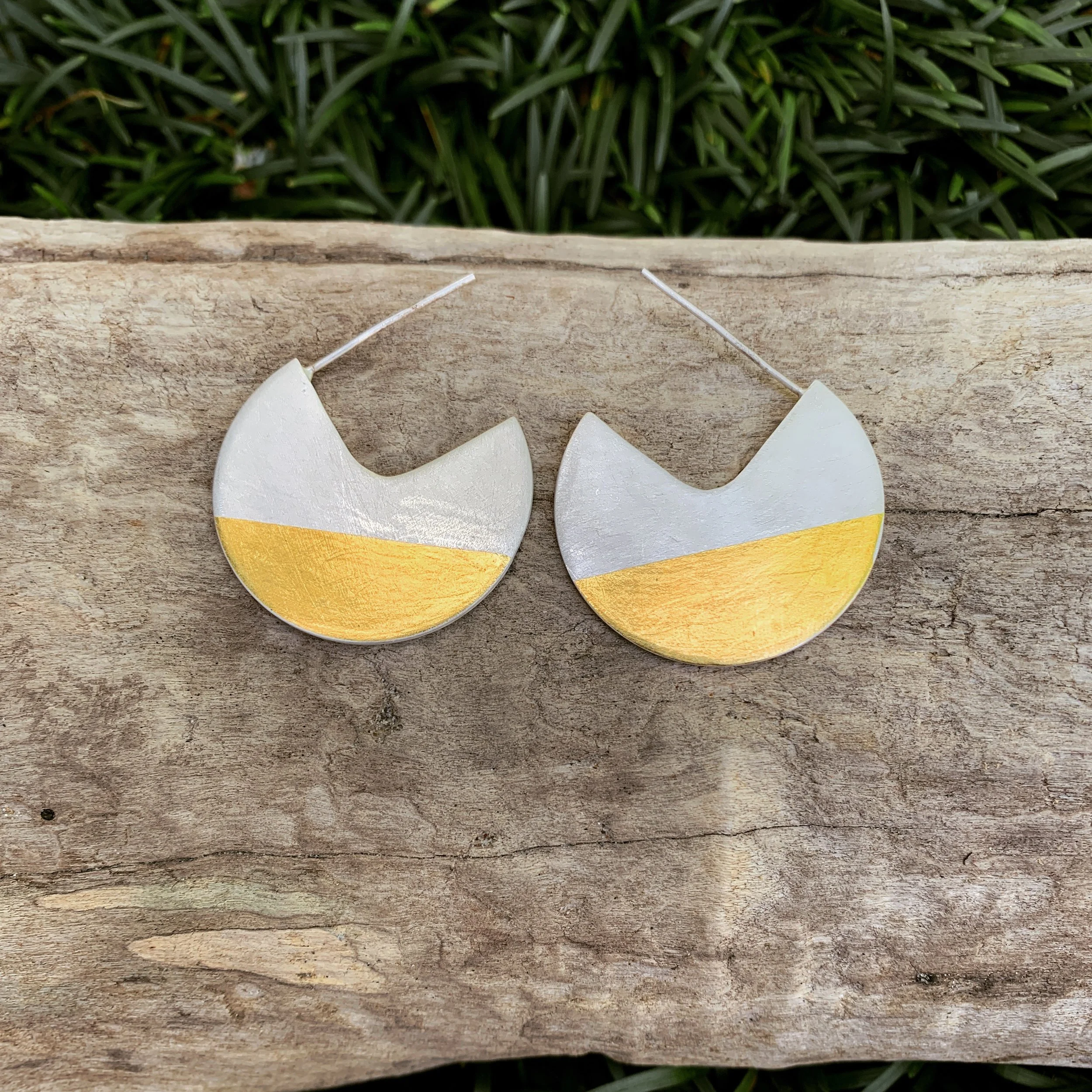 morning light earrings