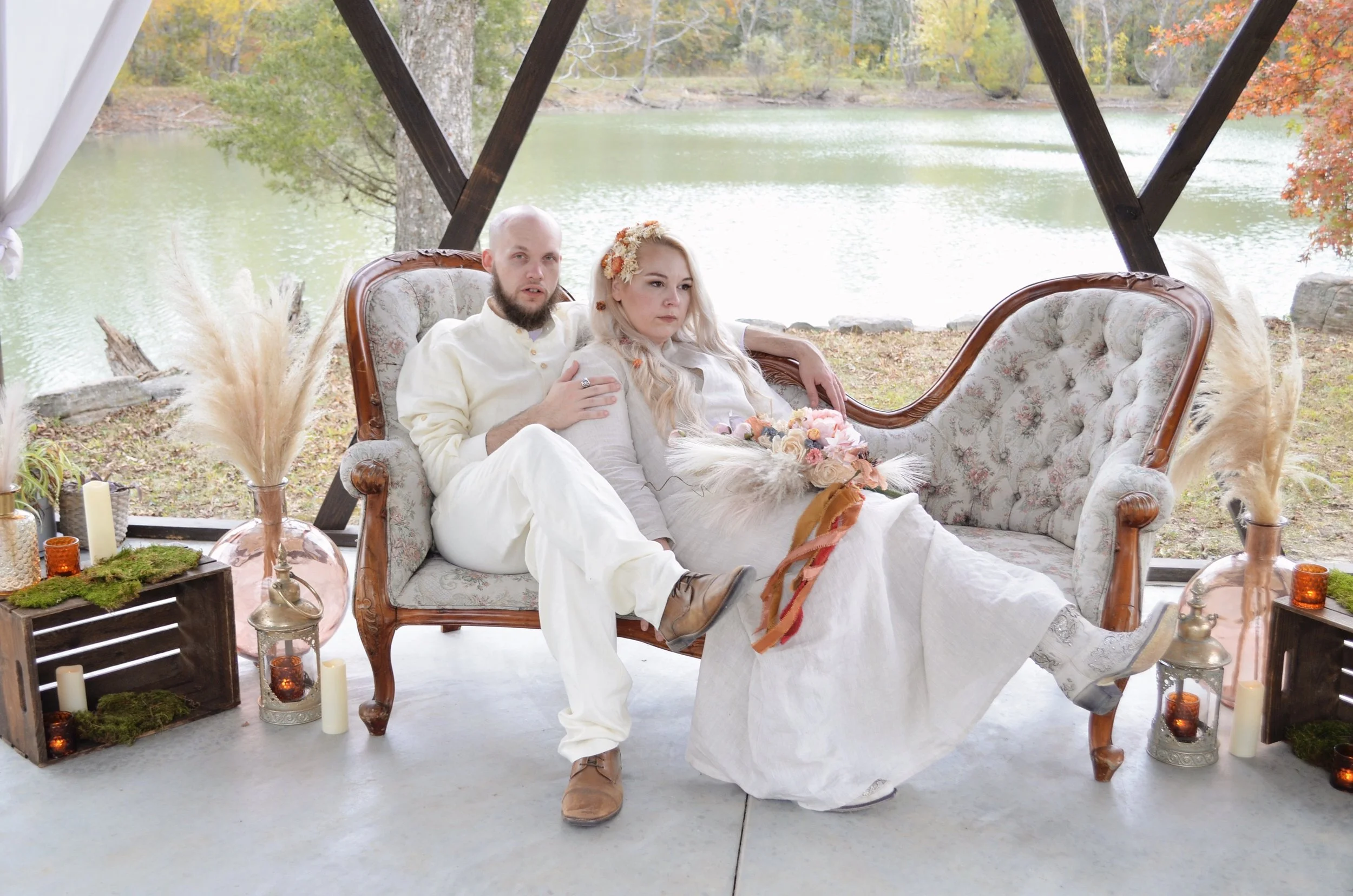 Romantic Outdoor Elopement: Loren and Francis’ Lost Hill Lake Story