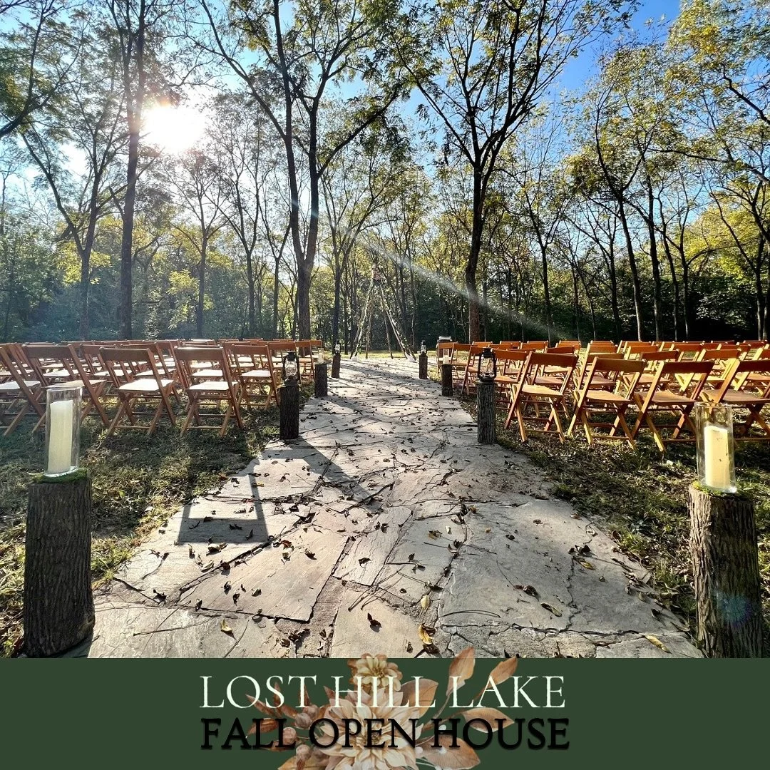 Turn your wedding planning into a day out! 🍂

Grab your fiance, your Momma, and the I do crew - it&rsquo;s time to celebrate! 

Our Fall Open House is the perfect time to explore style trends, vendor options, and step into the ceremony forest.
✨Expl