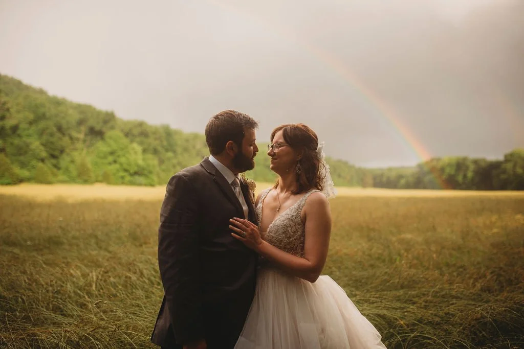 A Complete Wedding Story at Lost Hill Lake | Engagement Session + Canopy Package