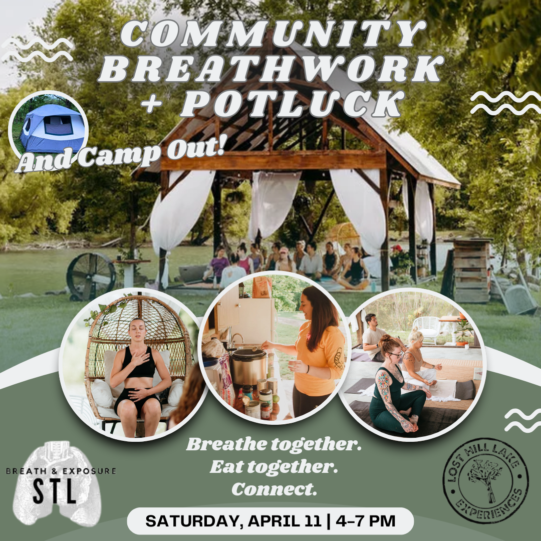 Community Breathwork + Potluck and Camp Out