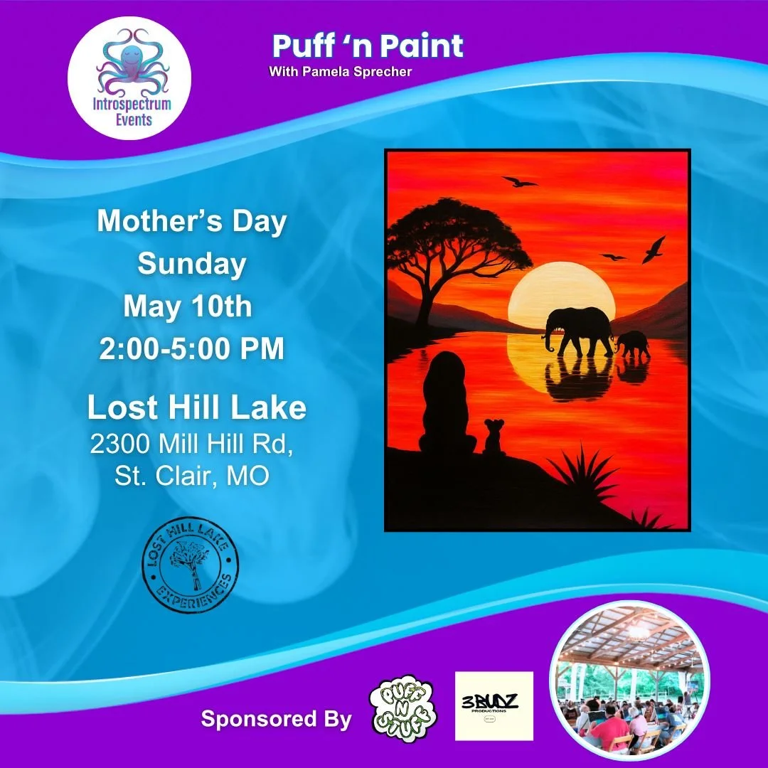 Puff n Paint: Safari- Mother's Day Edition