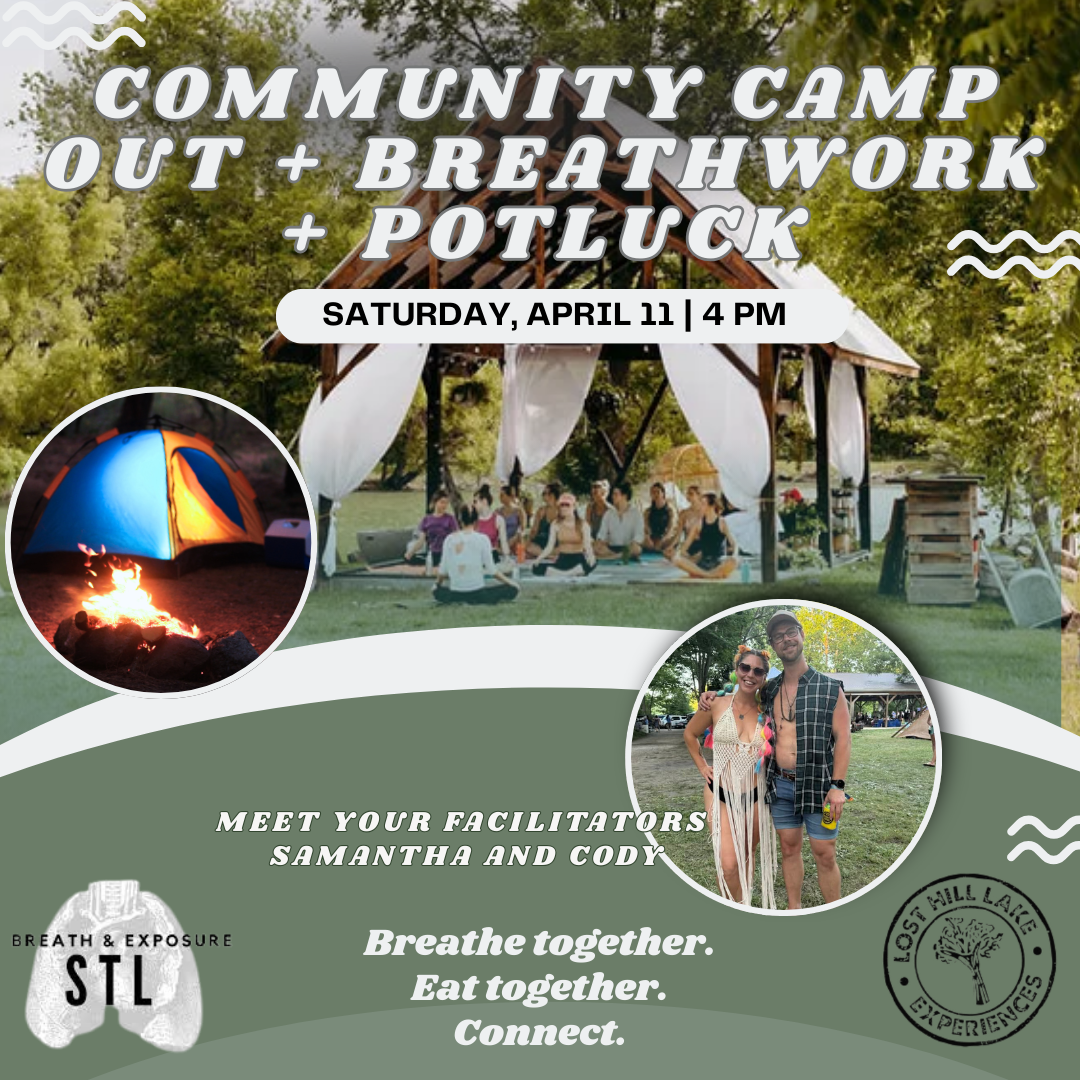 Community Camp Out + Breathwork + Potluck