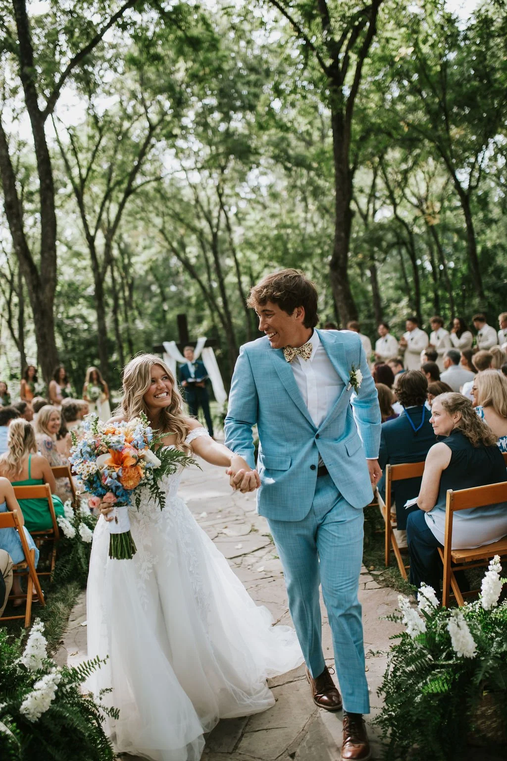 A Romantic Woodland Wedding at Lost Hill Lake | Ashley &amp; William