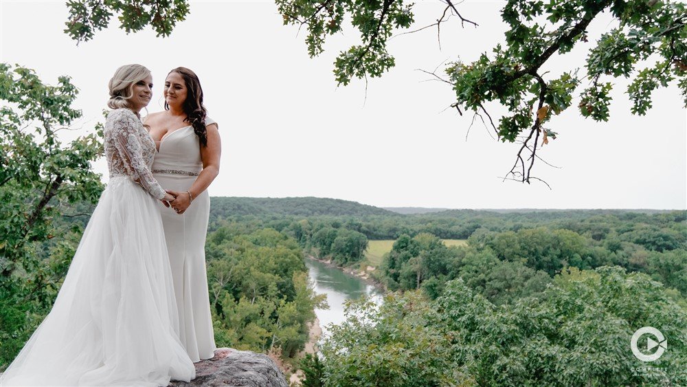 Karley and Casey’s Magical Fall Wedding at Lost Hill Lake