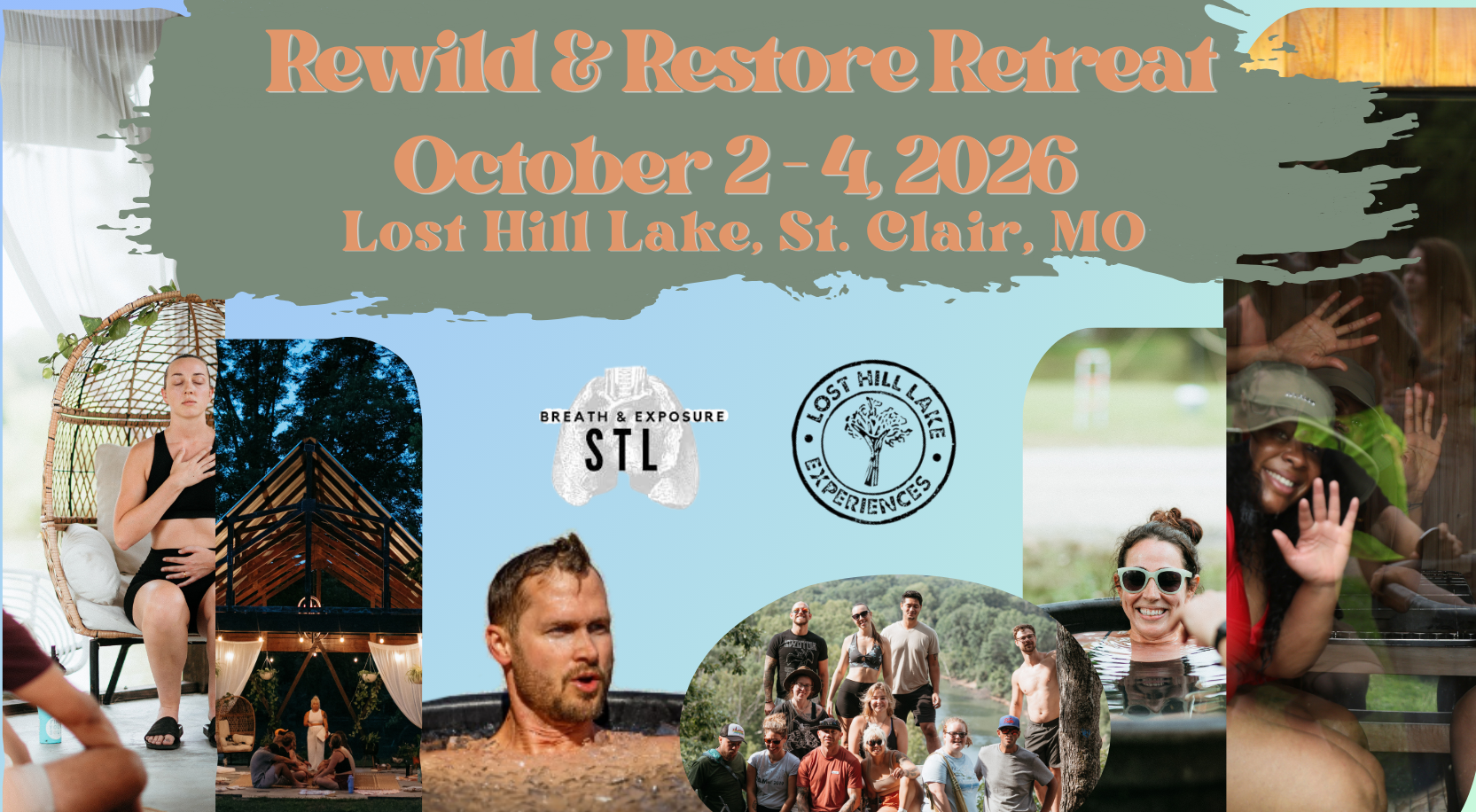 Rewild &amp; Restore Retreat by Breath &amp; Exposure STL