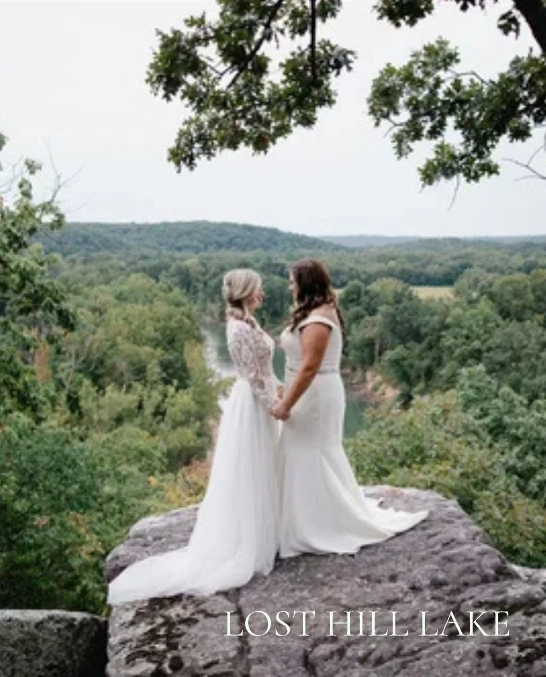 Pride looks mighty fine in the forest. 🏳️&zwj;🌈

At Lost Hill Lake - Love doesn&rsquo;t just fit in - it thrives! 

🌿Under the trees, by the lake, on the mountain. 
  In every story- every kind of magic. 

Whether you&rsquo;re looking for a rainbo