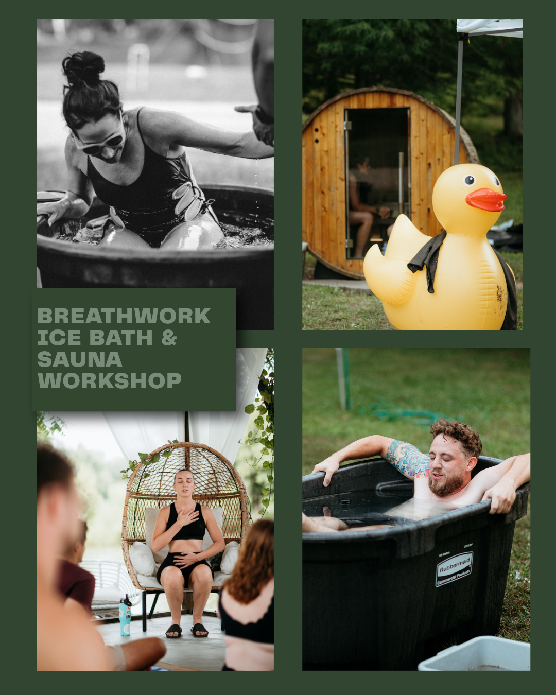 Breathwork, Ice Bath &amp; Sauna Workshop