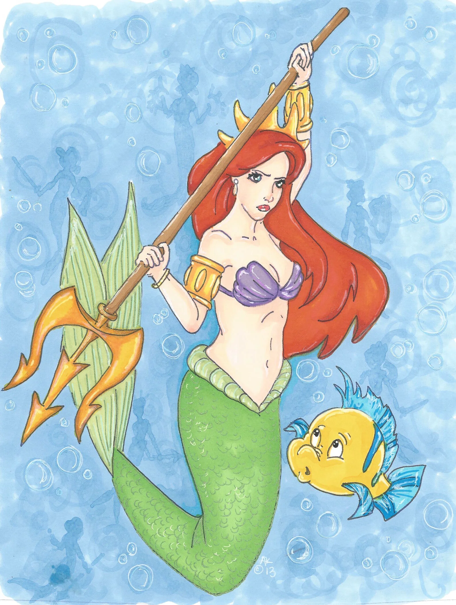 8x10- Princess Project- Ariel