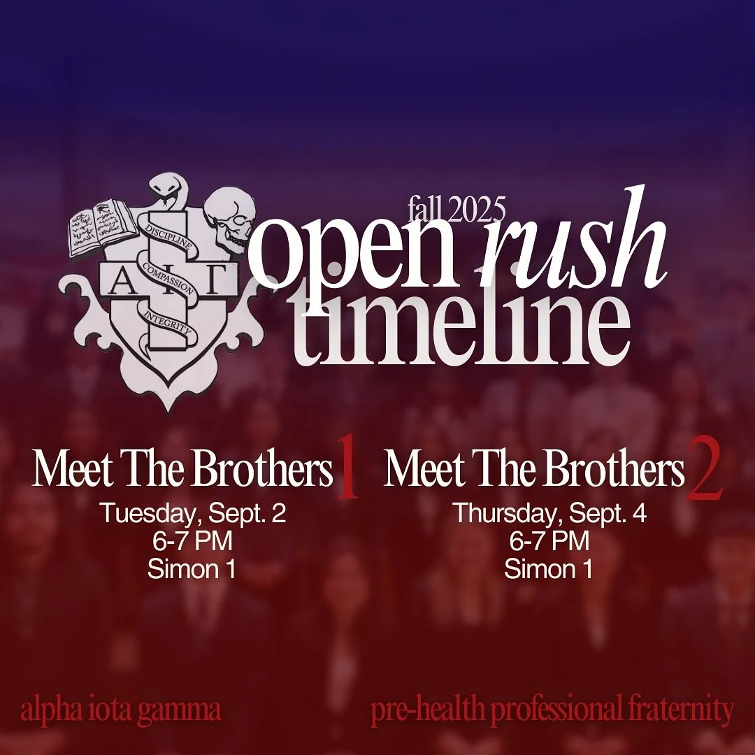 AIR&rsquo;S OPEN RUSH DATES FOR FALL 2025. If you&rsquo;re interested in rushing, fill out the Rush Interest Form in our bio 🔗

We loved having you at the Activities Fair last Friday! Mark your calendars for our upcoming rush events&mdash;rushees ar