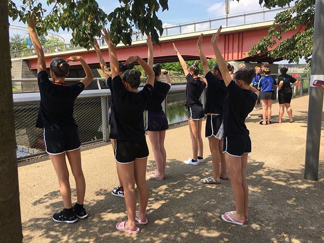 Walk throughs!! Making the most of the gorg weather 
#sesynchro 
@swimengland