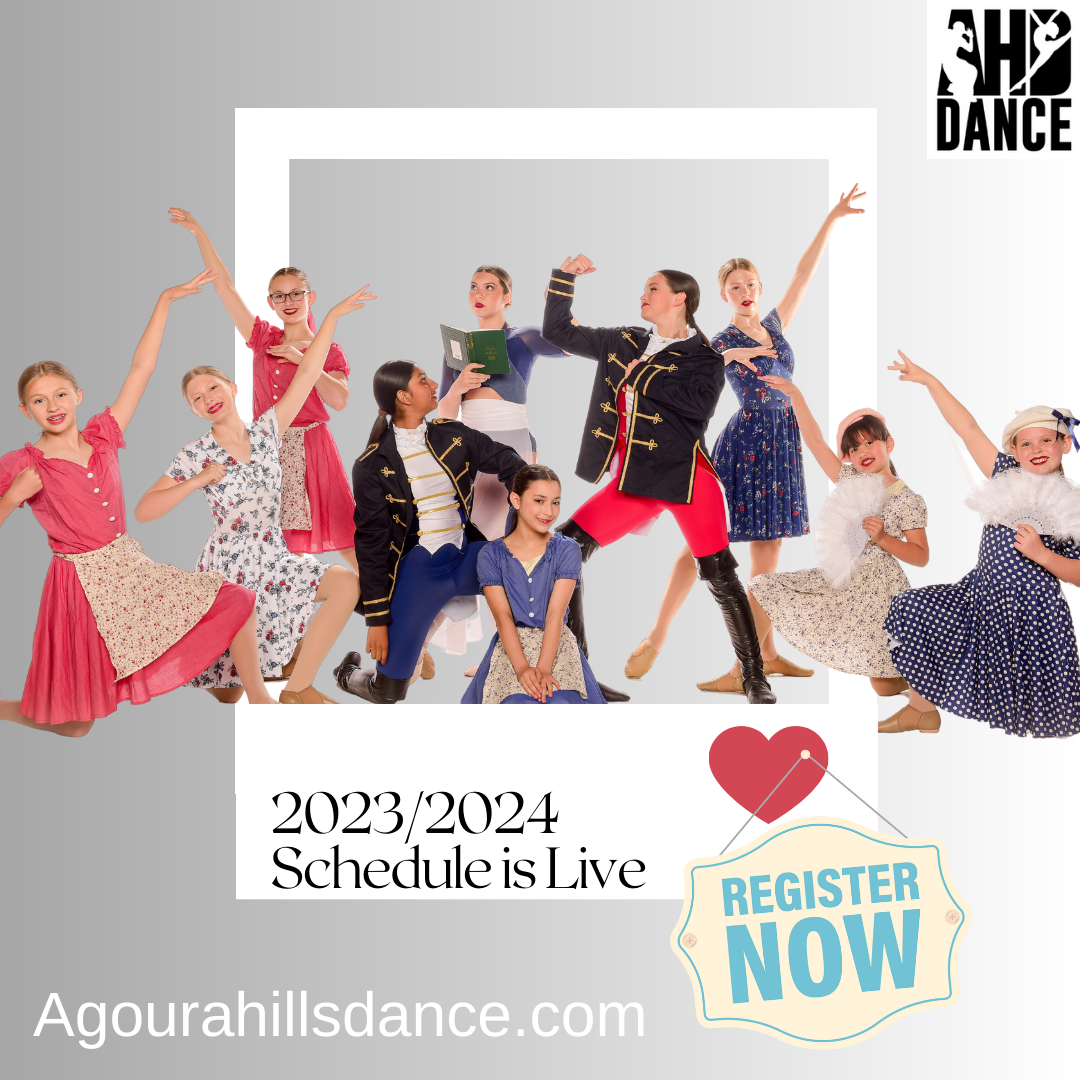 Schedule — AGOURA HILLS DANCE