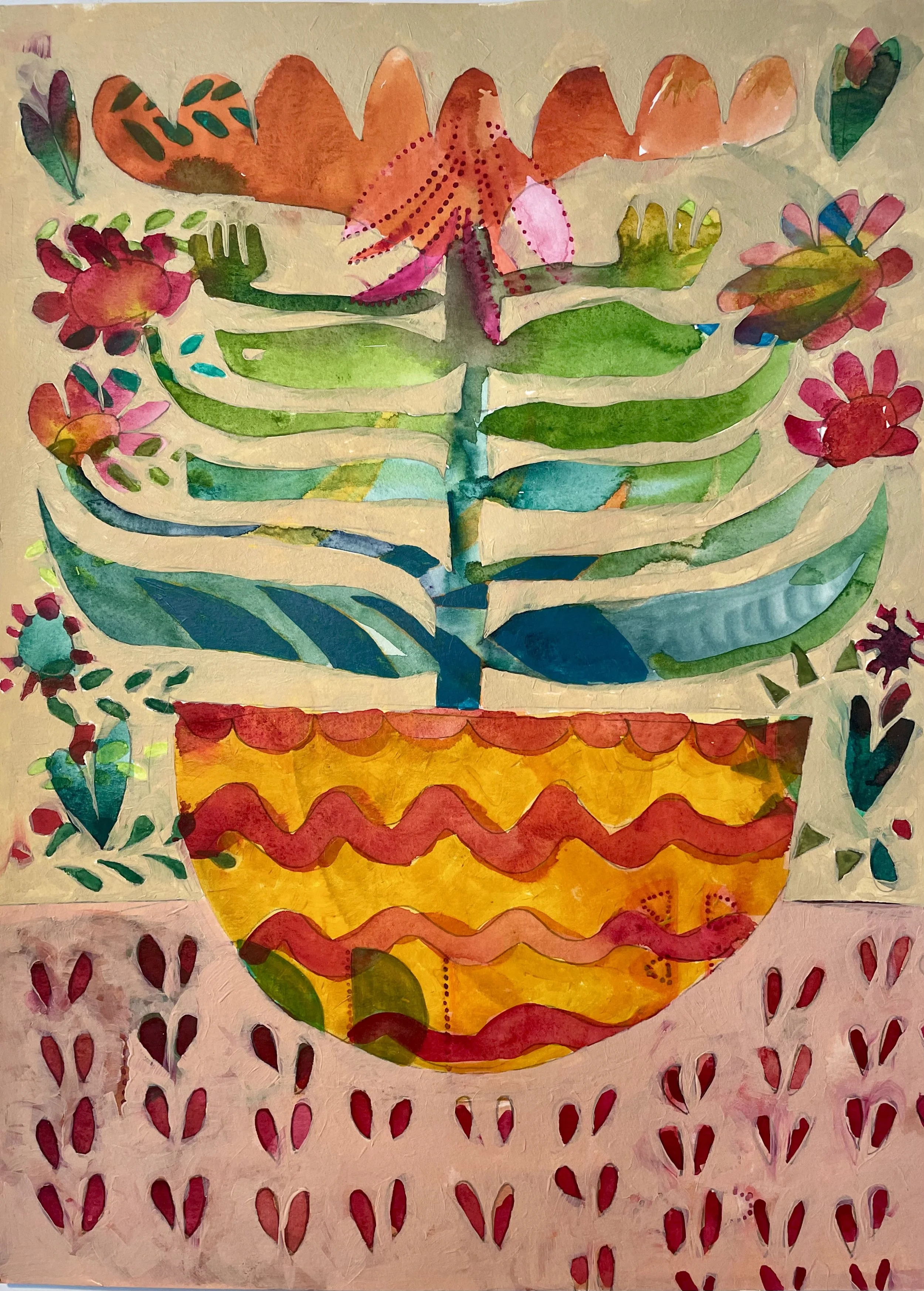 + fiesta hibiscus II +