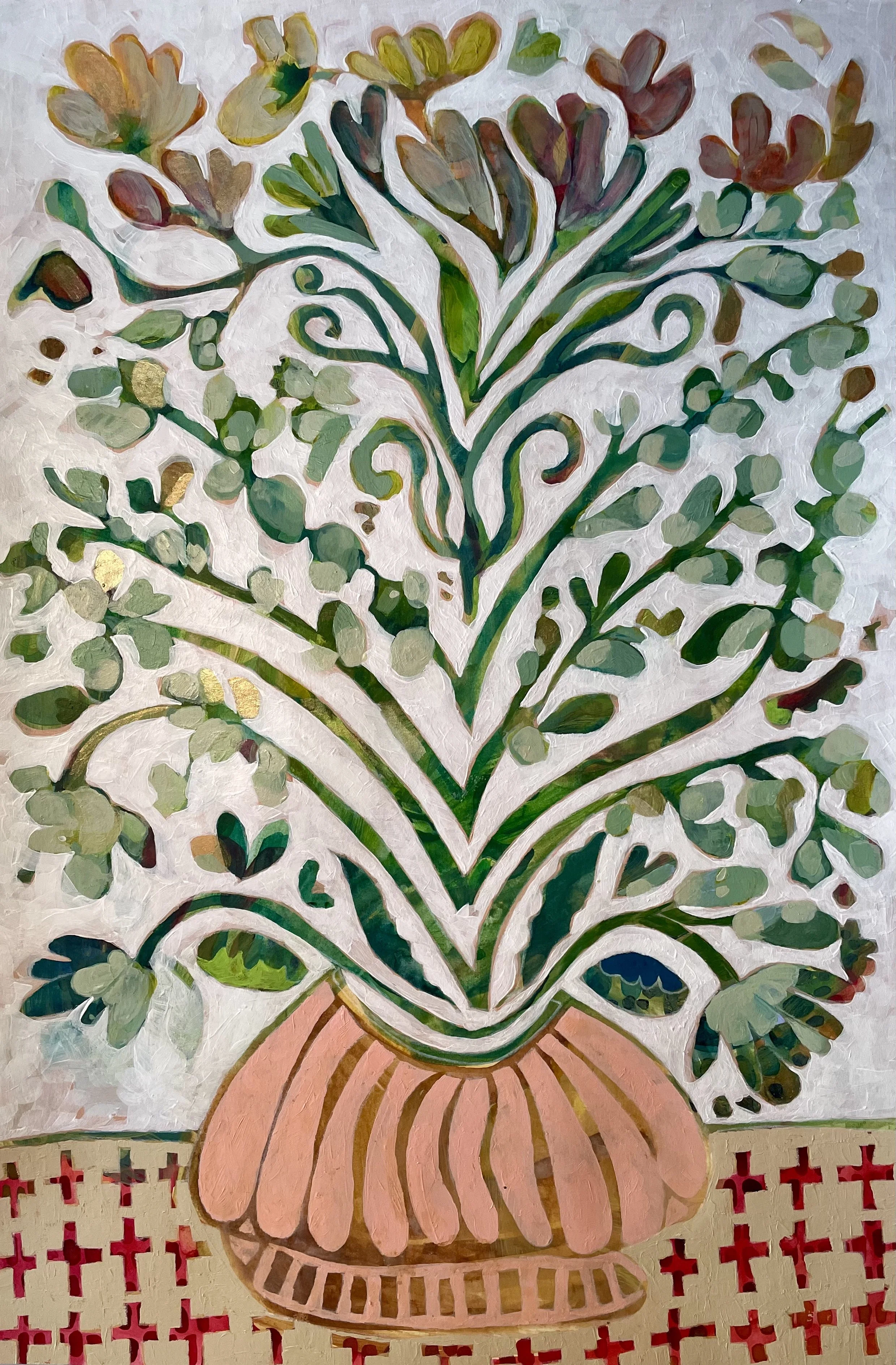 + peruvian lilies and lenten rose + 