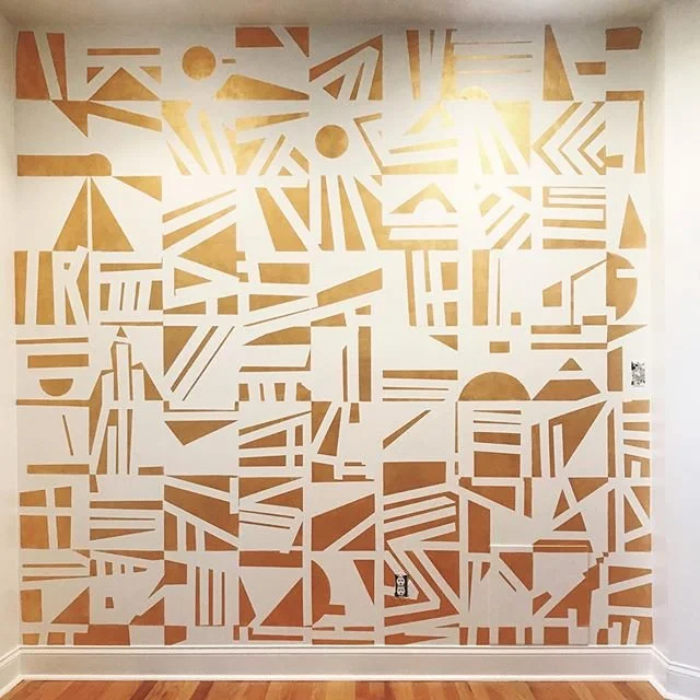 + mount nouveau feature wall +