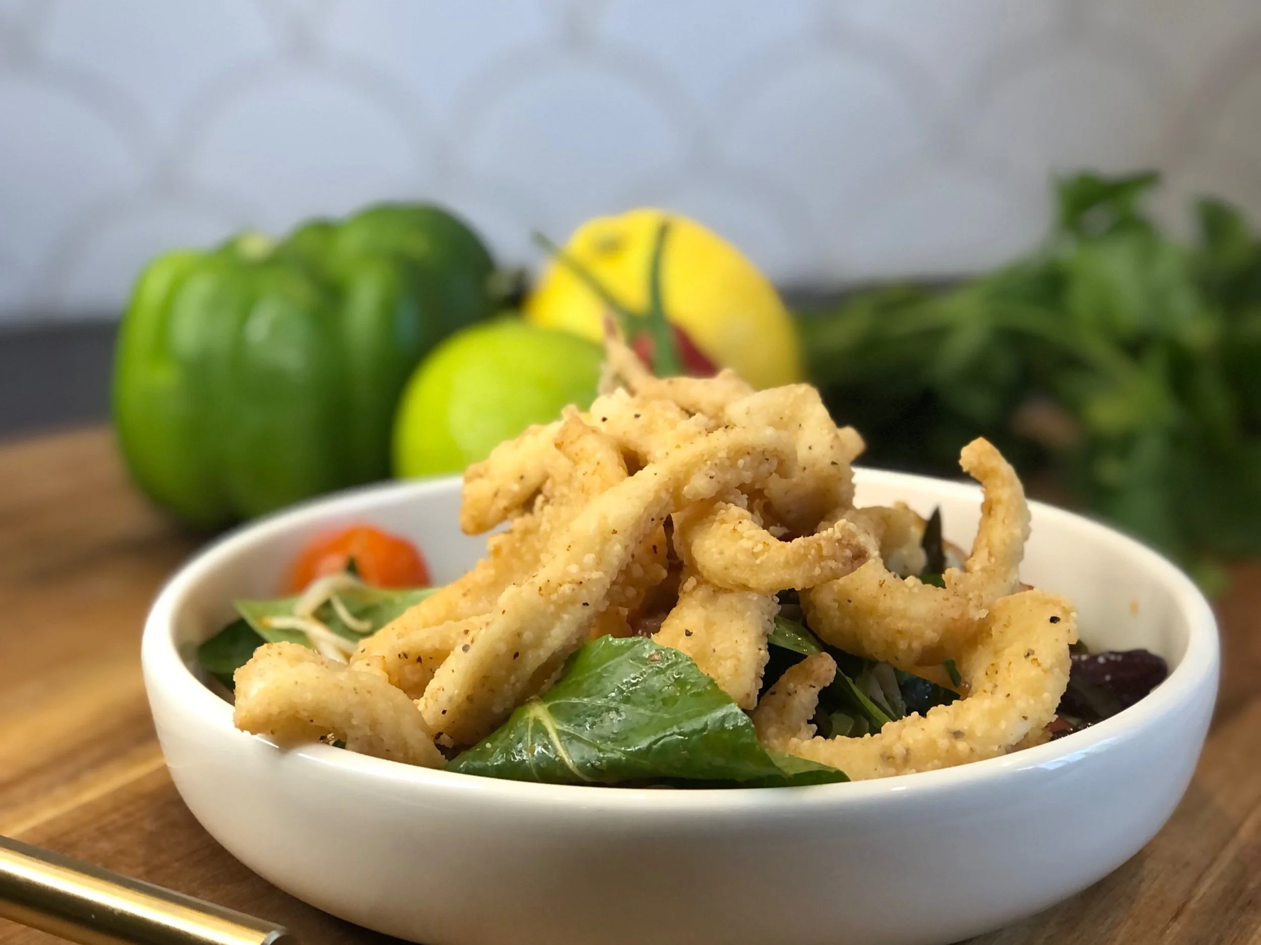 ZESTY LEMON PEPPER CALAMARI 