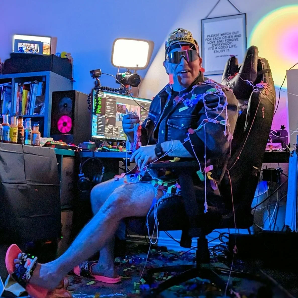 Thank you for making my Birthday Charity Stream so special! Things got a little messy last night but it was all worth it. ⁣
⁣
Much love to everyone that donated to our charity partner @pasosforoc⁣
Every penny helps improve the lives of kids in my hom