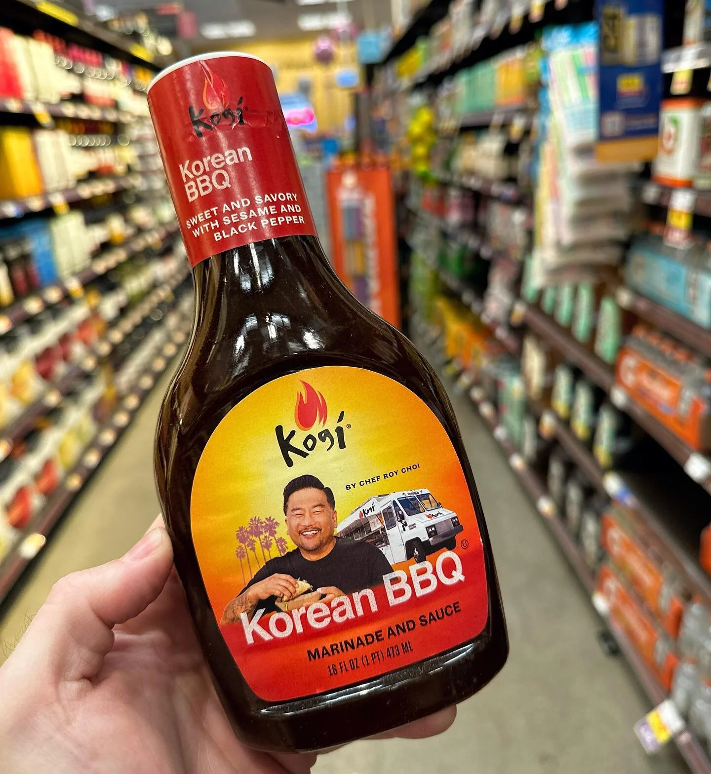 I got a little too excited seeing @kogibbq sauce in Ralphs. Stoked to finally try out my dear close personal Korean brother by another mother @chefroychoi and add a little Texas BBQ into the mix. ⁣
⁣
We don&rsquo;t get this kinda good good down in Te