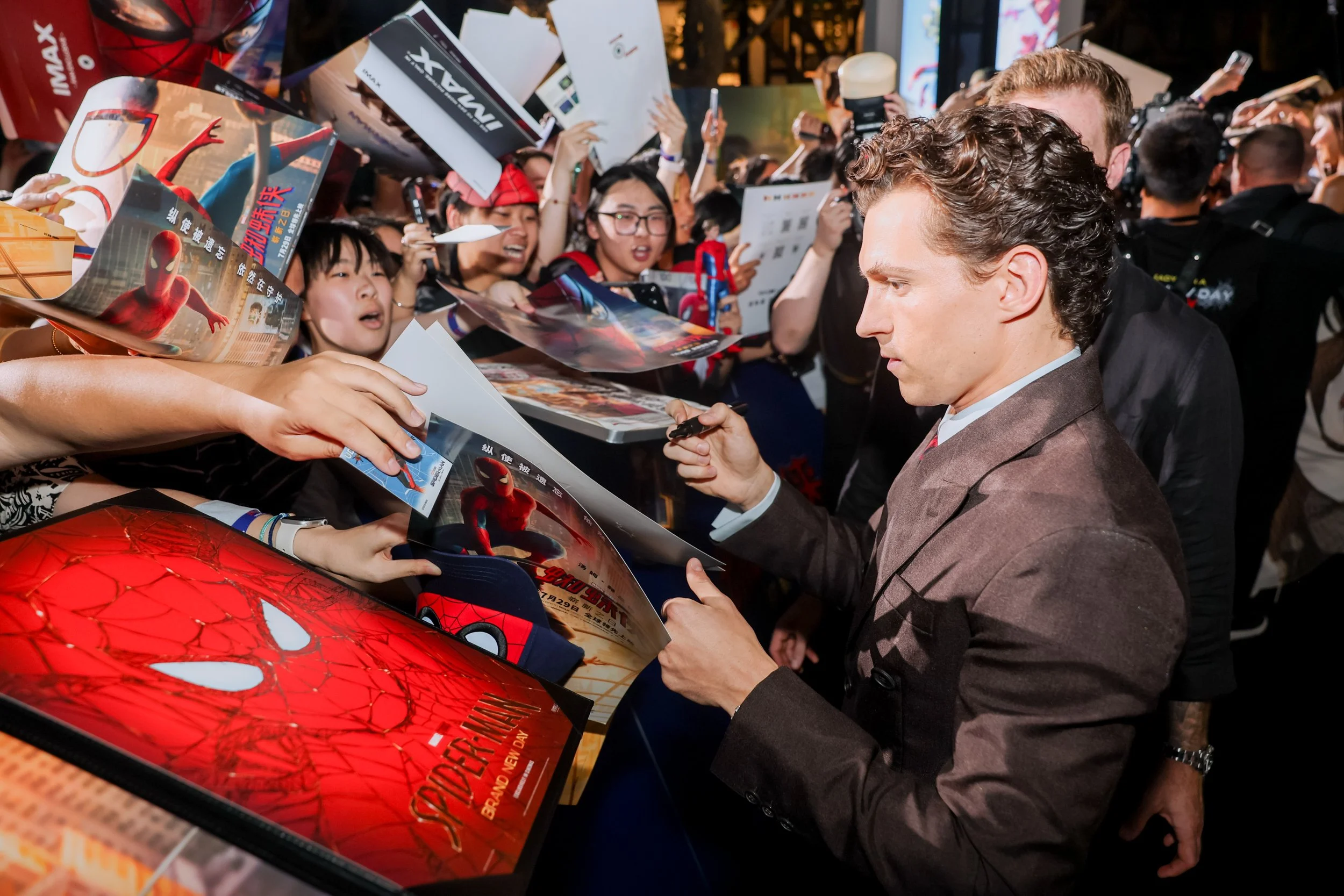Tom Holland Spider-man Premiere
