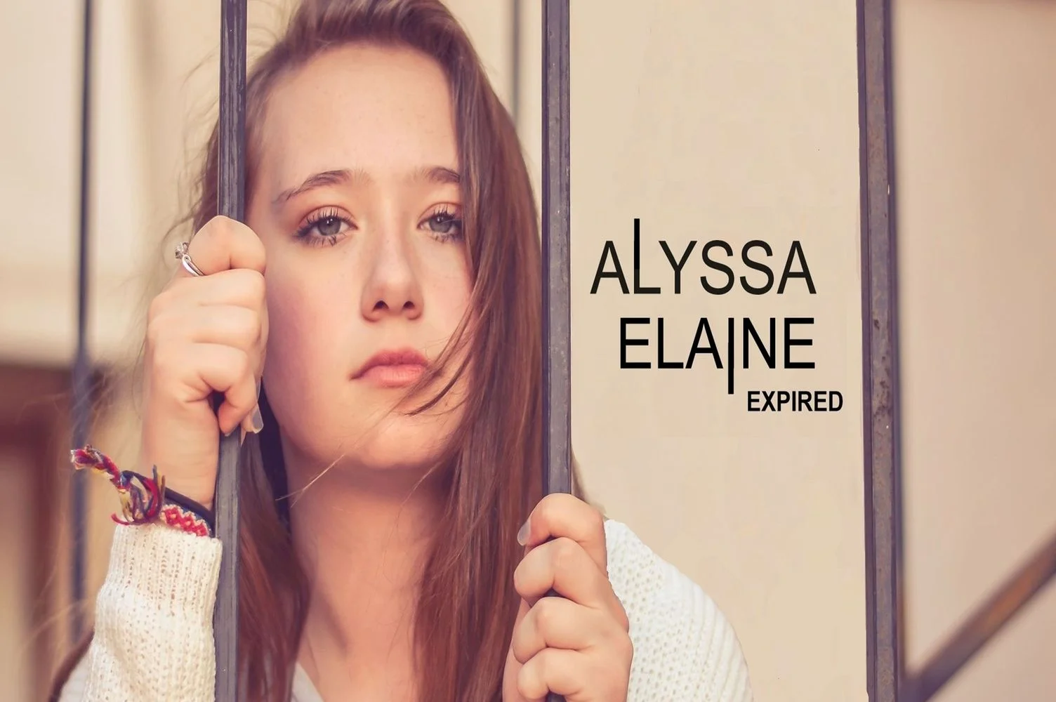 Being on the CD Cover of Alyssa Elaine