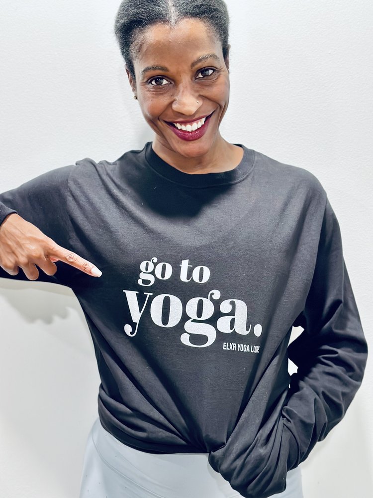 Aangenaam kennis te maken bon Afvoer Go to Yoga Champion Brand Long Sleeve T shirt — EYL