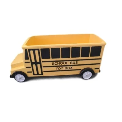 Toy Box School Bus - no lid