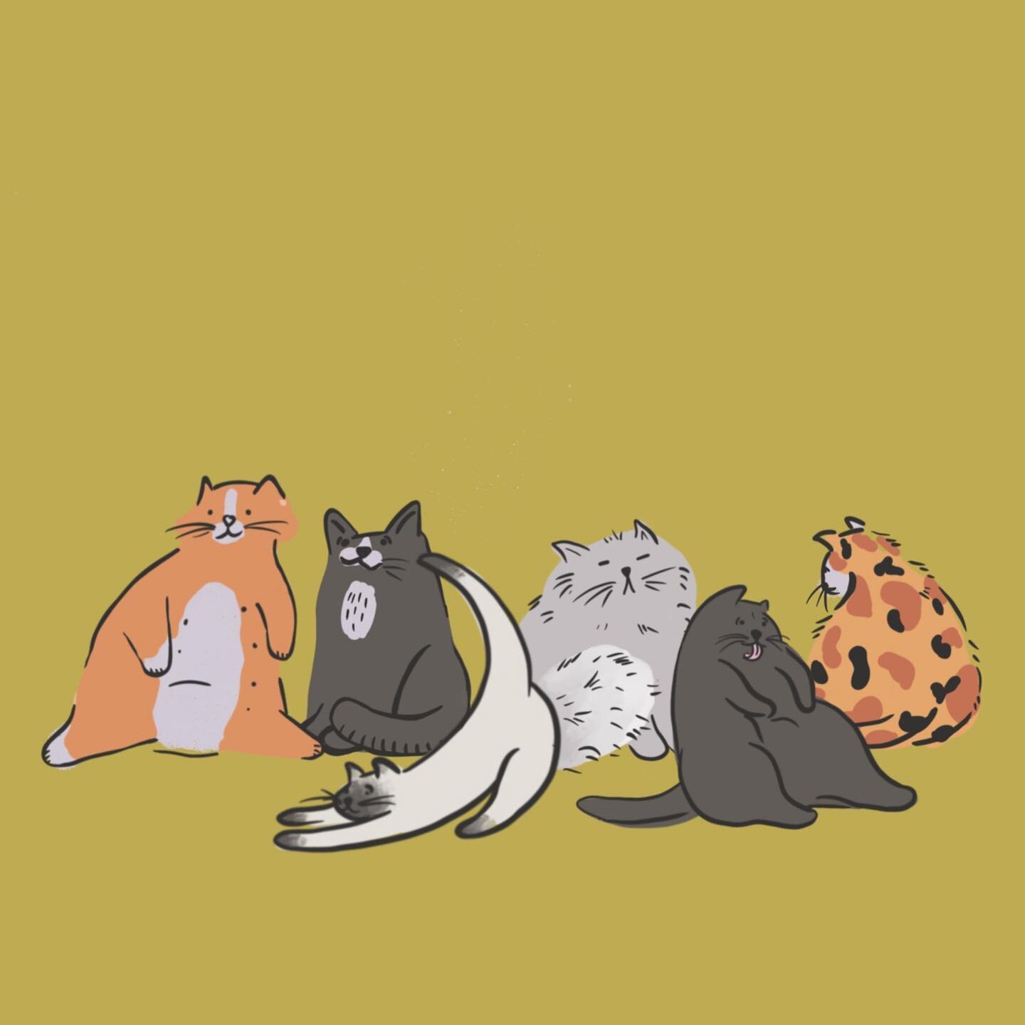 A few old kitties I found😺
#illustration #art #sketch #drawing #cat #catart