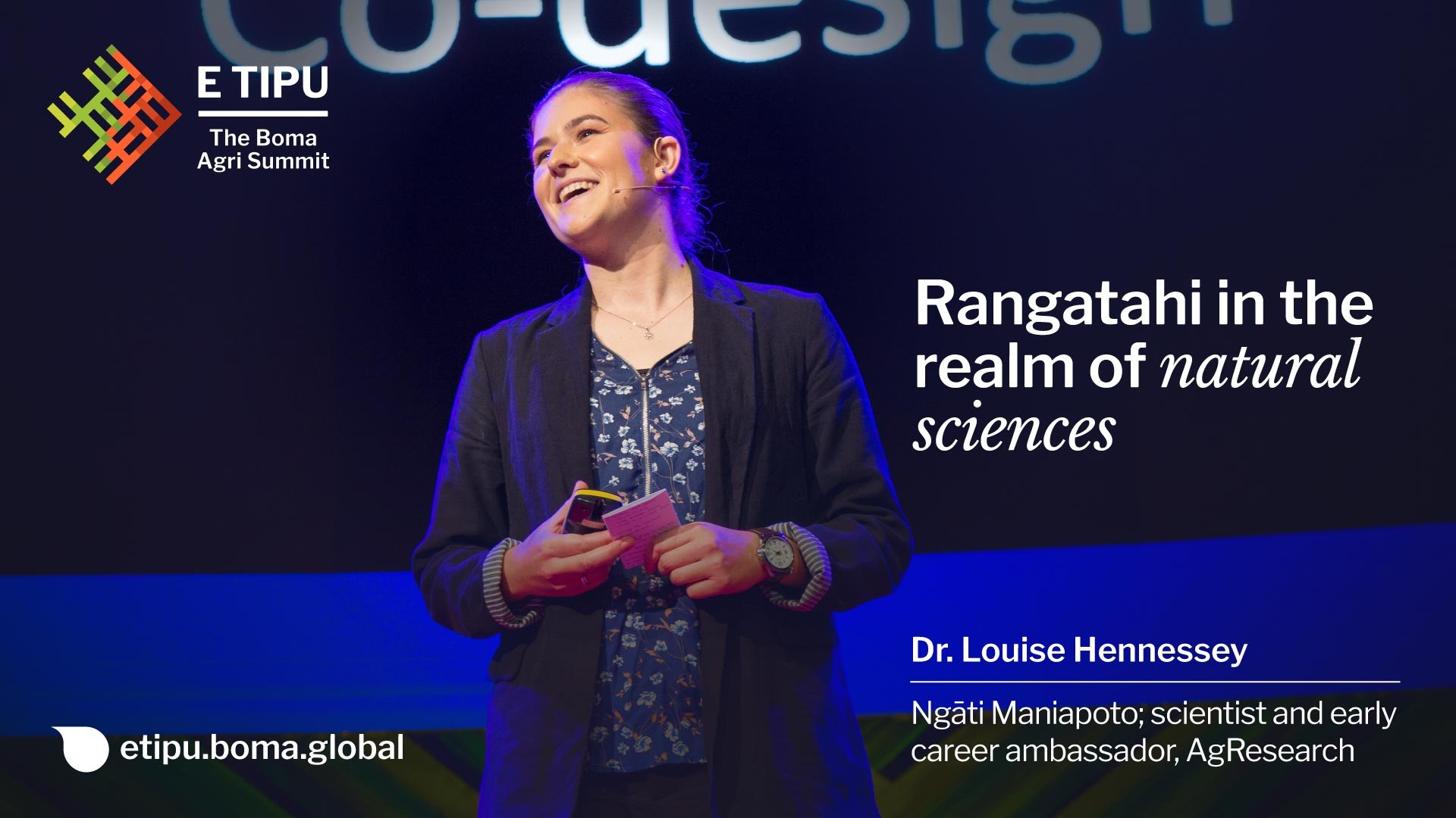 Rangatahi in the realm of natural sciences | Dr. Louise Hennessey