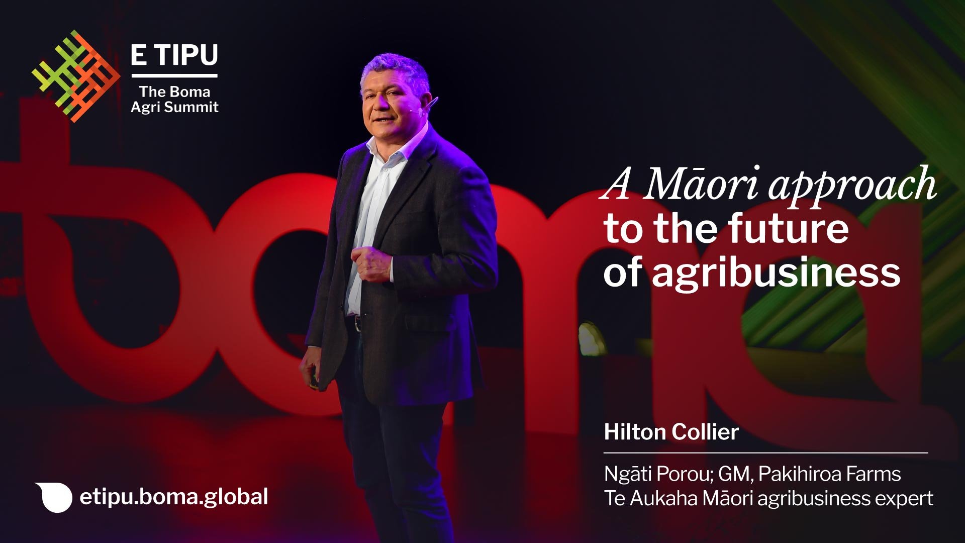 A Māori approach to the future of agribusiness | Hilton Collier