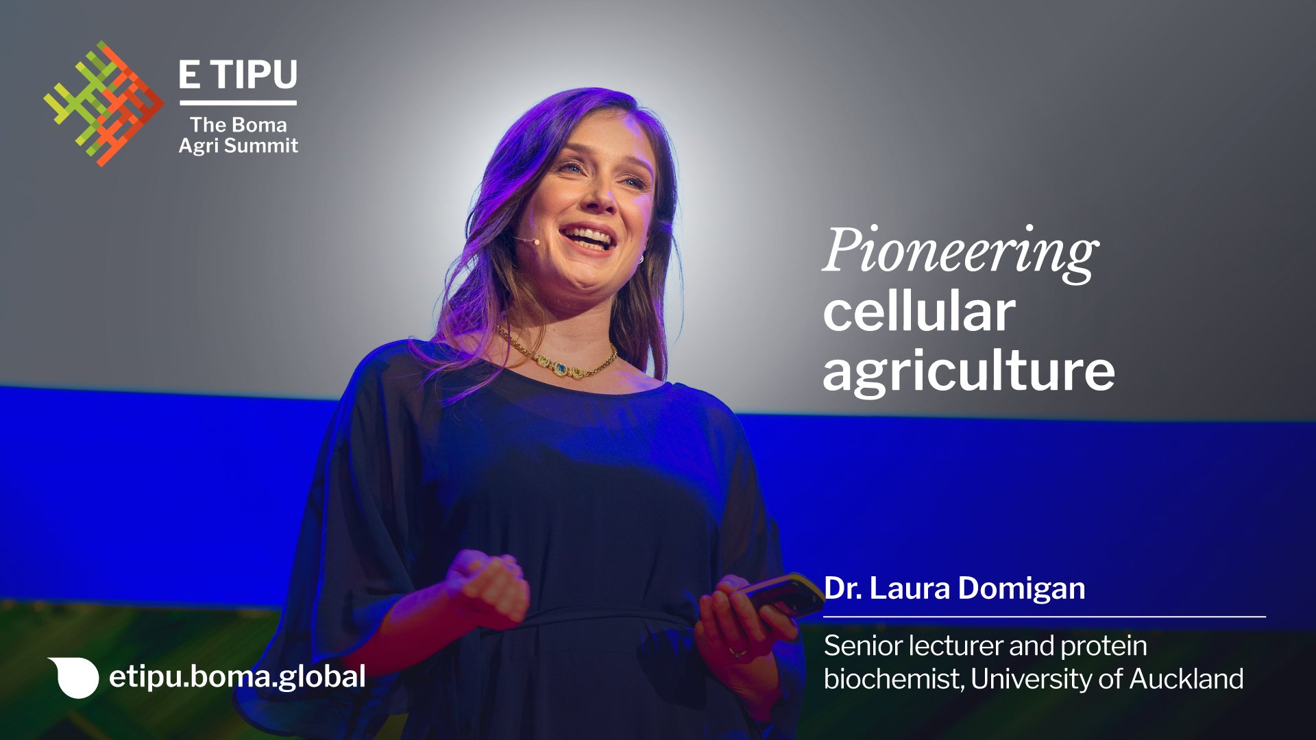 Pioneering cellular agriculture | Dr. Laura Domigan