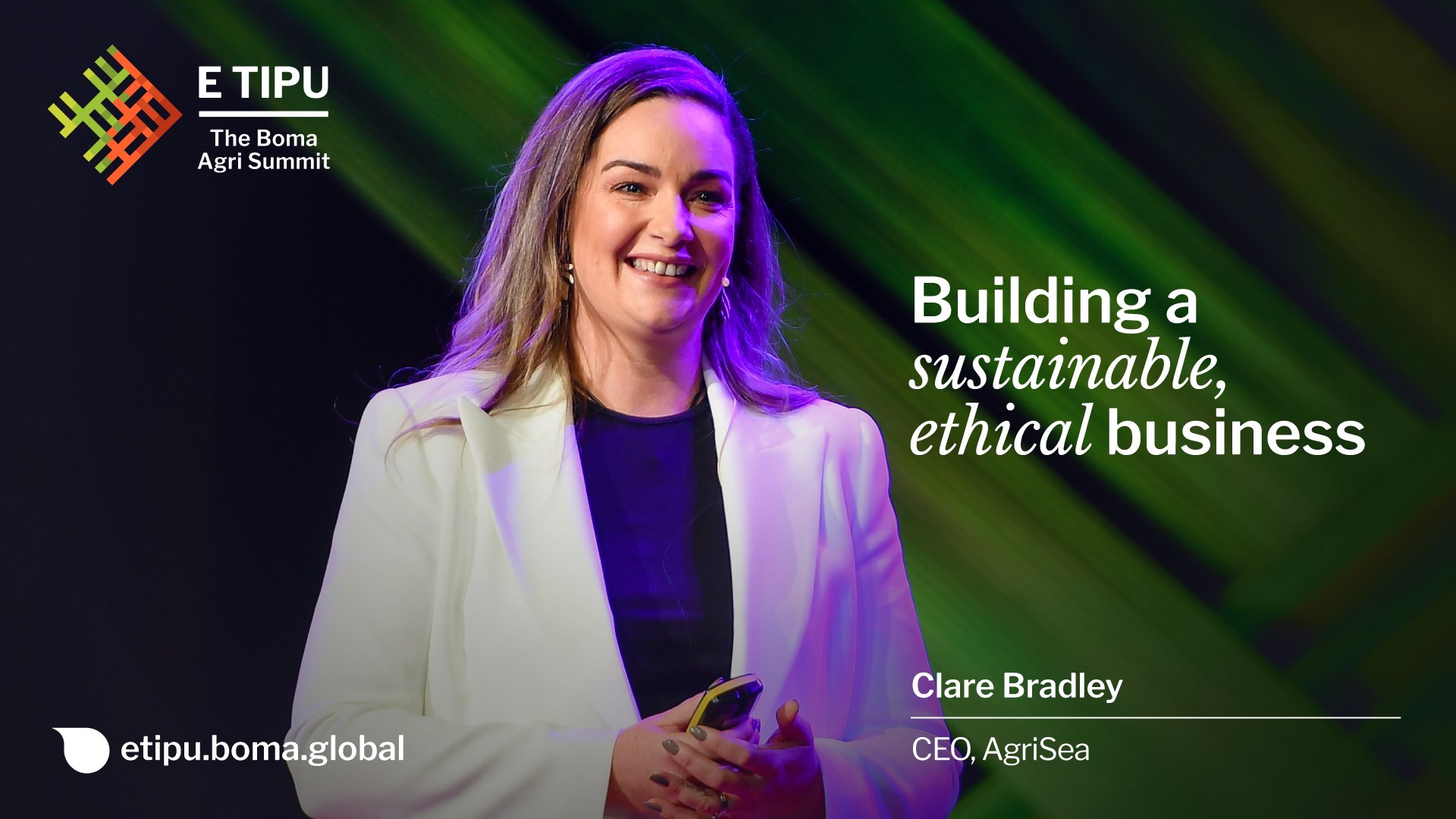 Building a sustainable, ethical business | Clare Bradley