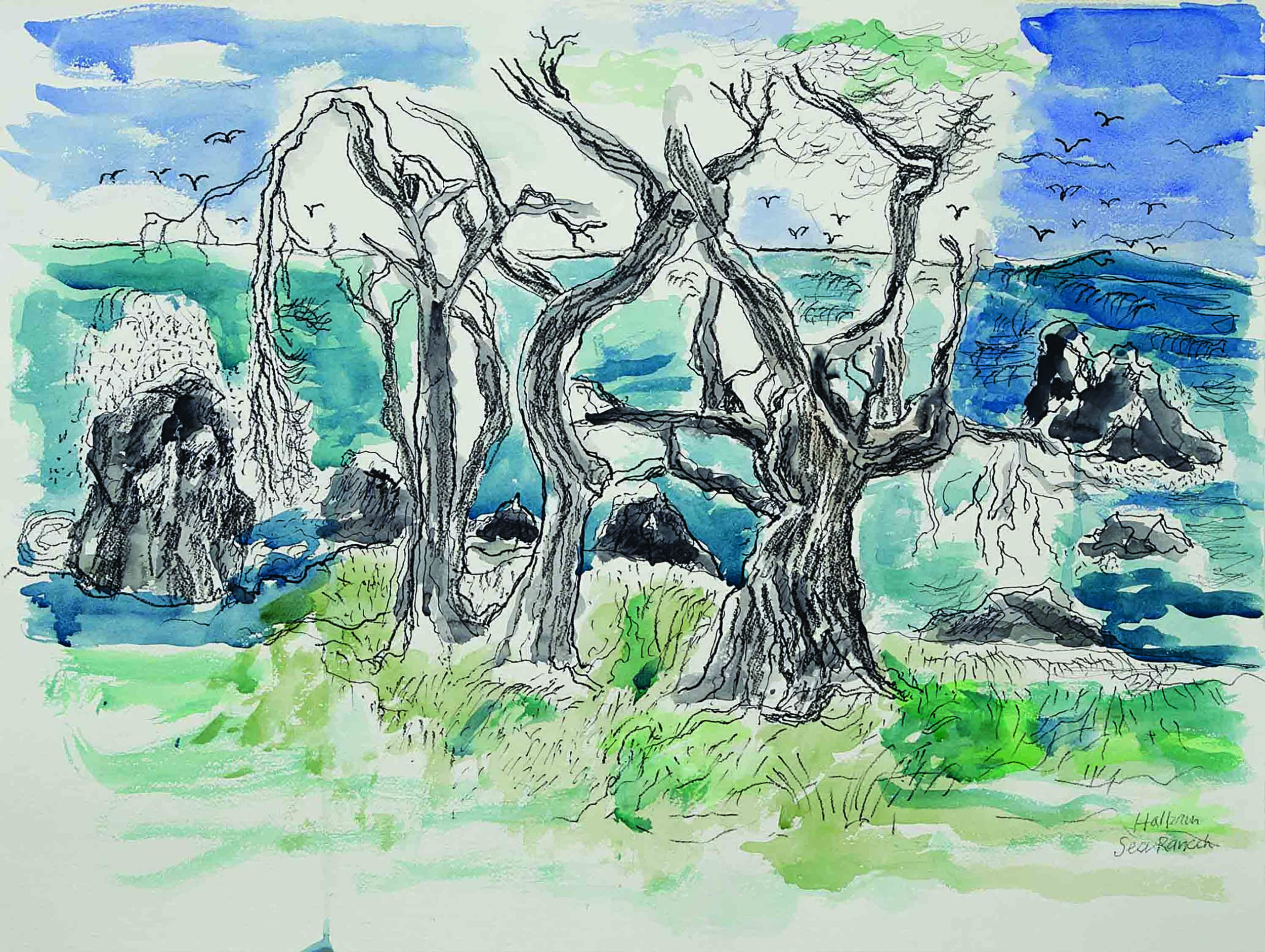 アート・デザイン・音楽 Sketchbooks of Lawrence Halprin The Drawings of Lawrence Halprin
