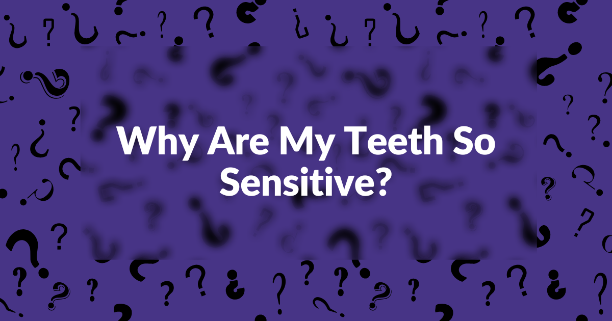 Tooth Sensitivity — Dr. Michael Krochak D.M.D. Dental Blog