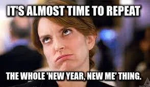 New Year's resolutions