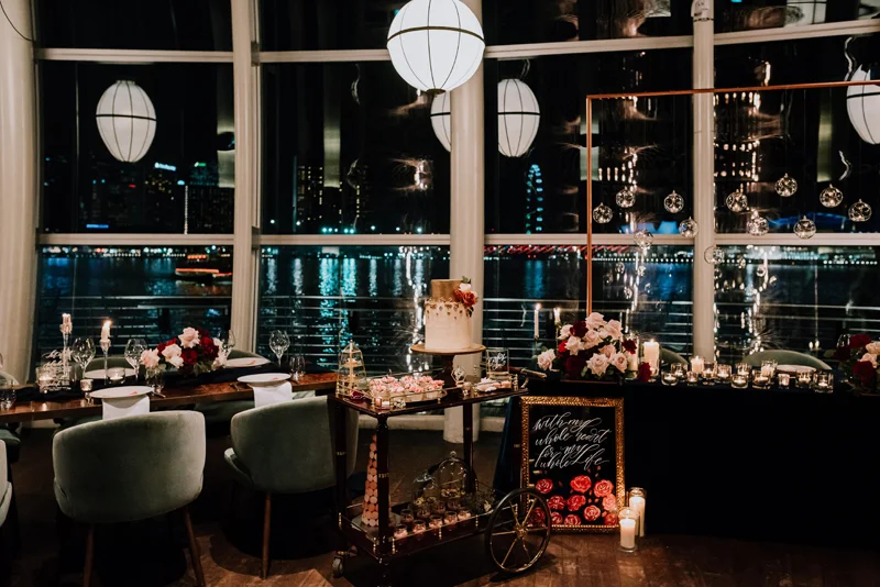 Wedding Styled Shoot at MONTI Venue and Floral Stylist: Le Fairymeadow | Calligraphy and Wedding Stationery: Souldeelight | Wedding Cake: BabyCakes Singapore Photographed By: The Beautiful Moment Photography