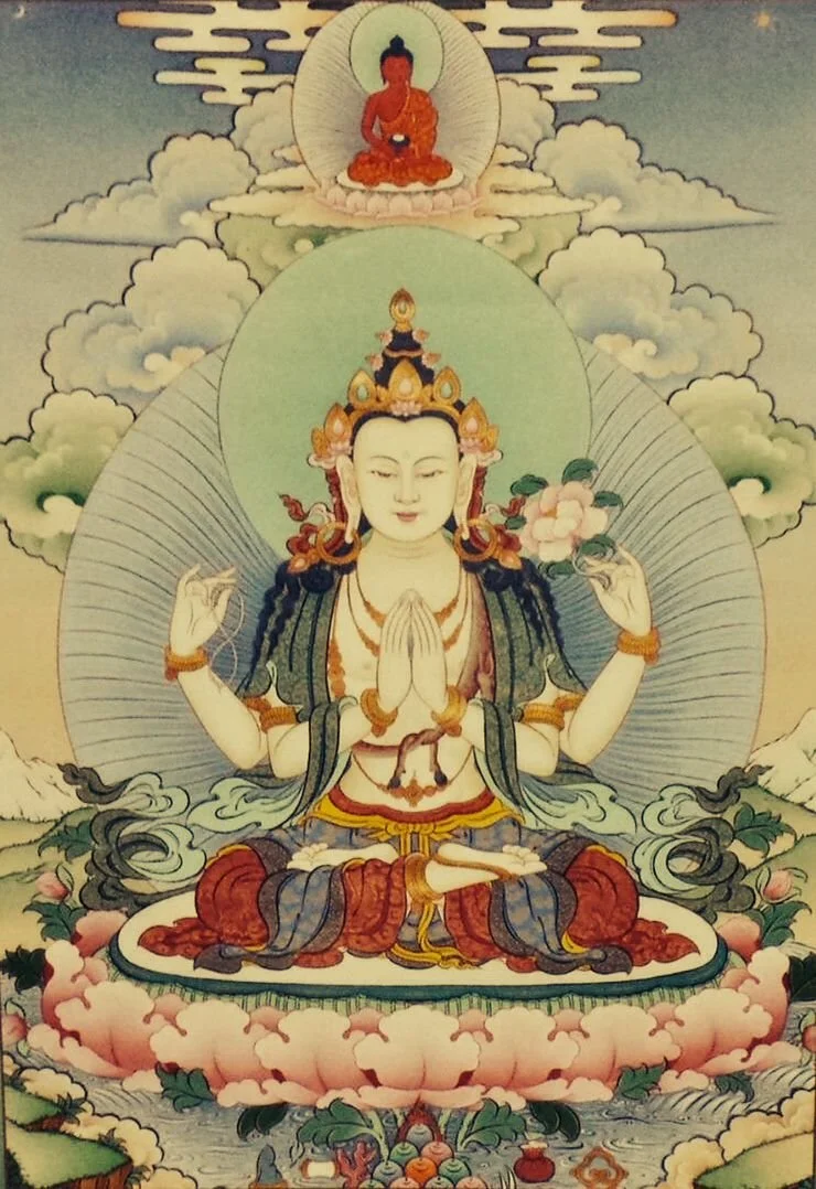 Chenrezig Empowerment &amp; Mani Drubchen Retreat In-Person &amp; Online