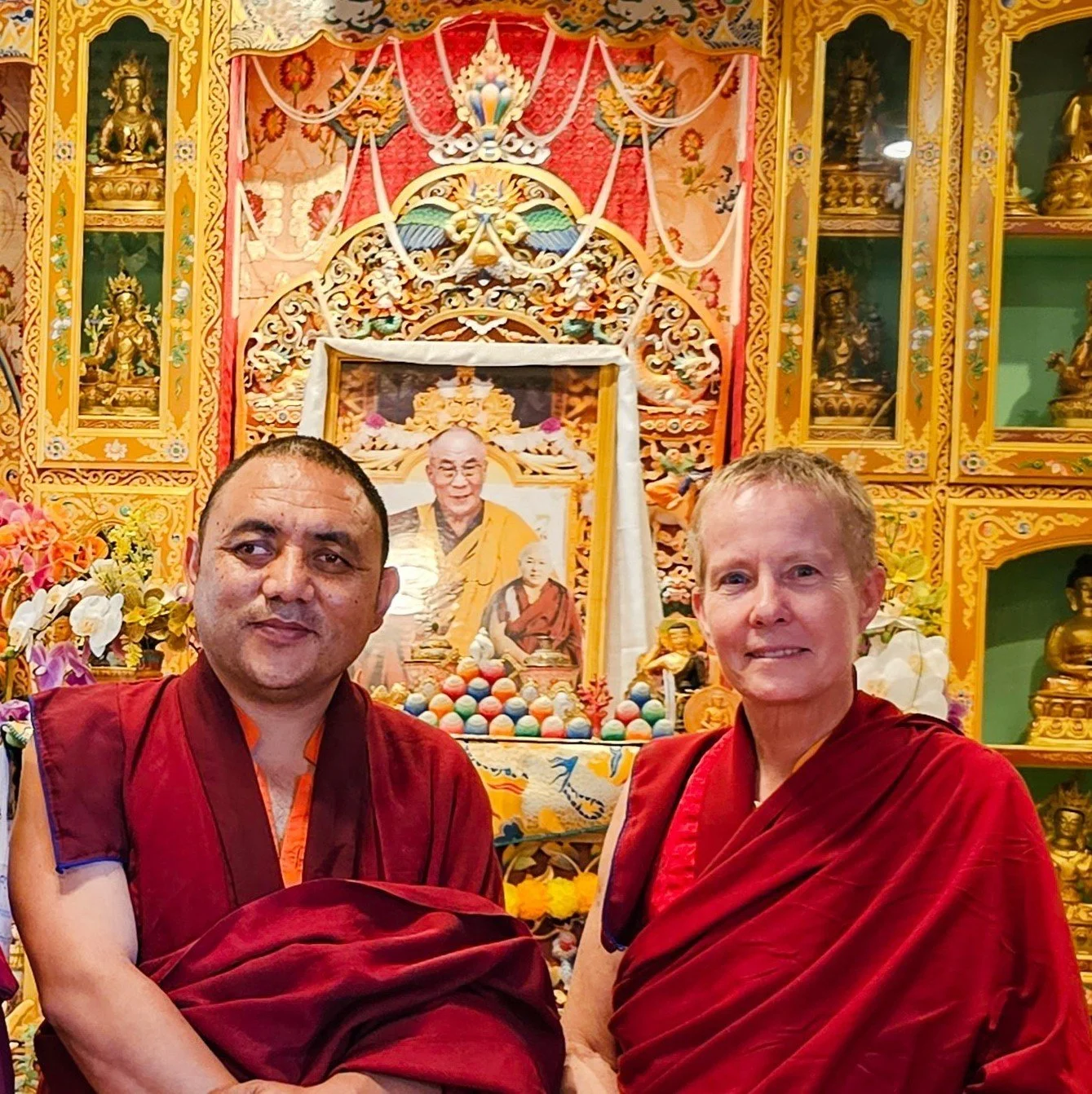 Khenpo Tenzin &amp; Ani Chodron lead Dharma Practices dedicated for World Peace