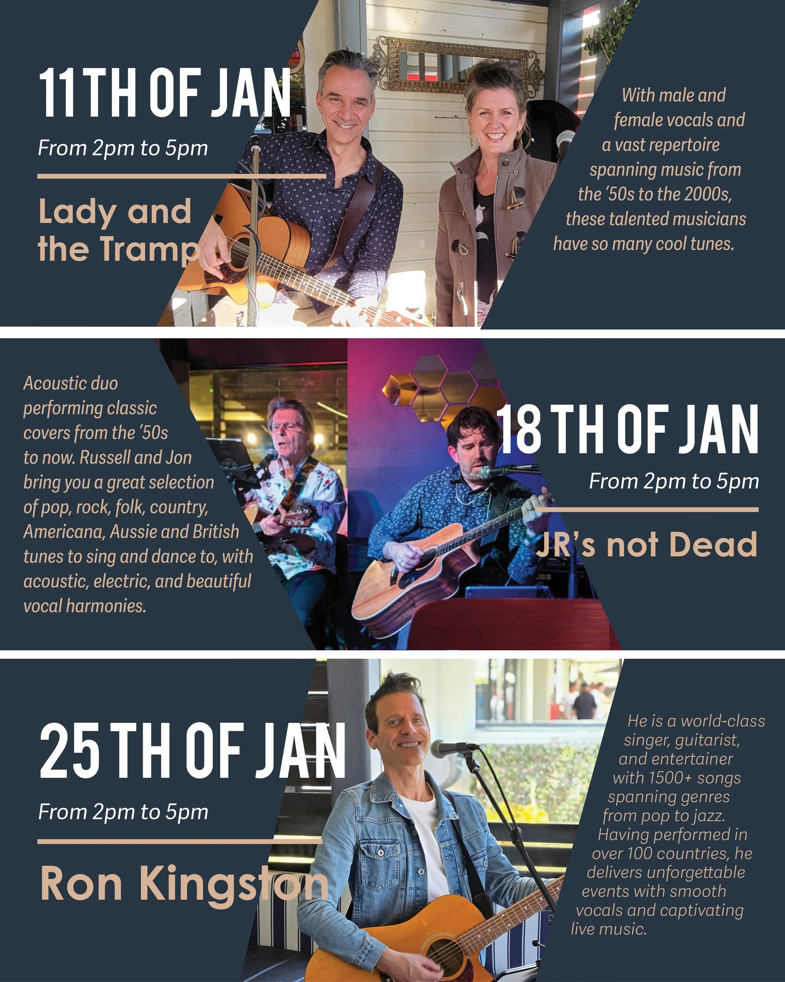 Jan 2026 Live music Sunday