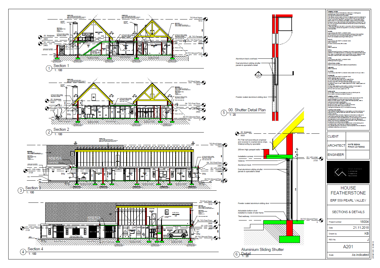   Municipal/ Construction Drawings:  Sections 