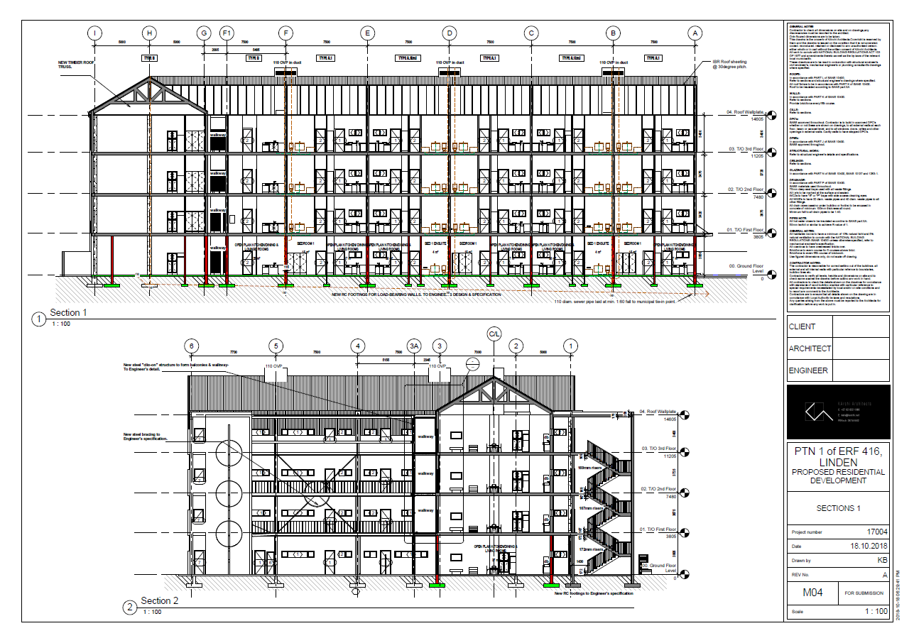   Municipal/ Construction Drawings:  Sections 