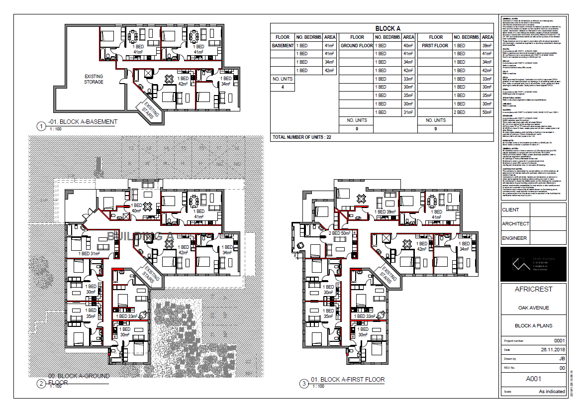  Feasibility and Design Study:&nbsp; Block Layout   
