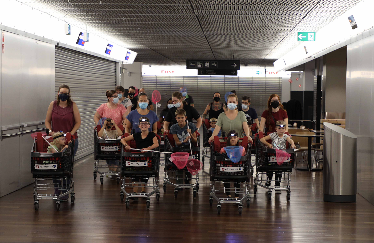 Camping im Shoppi Tivoli 2021