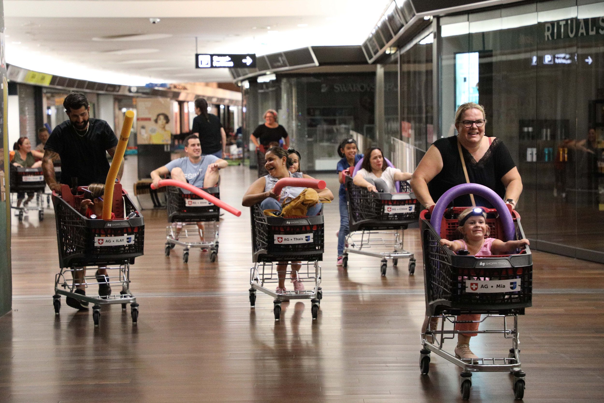 Camping im Shoppi Tivoli 2022